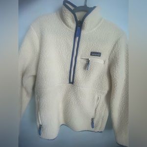 White Patagonia fleece